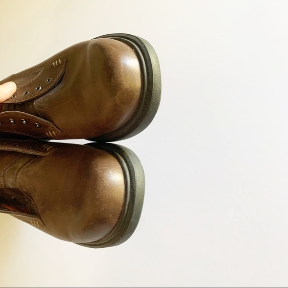 Timberland Brown Smart Leather Lace Up Loafers - Picture 6 of 11